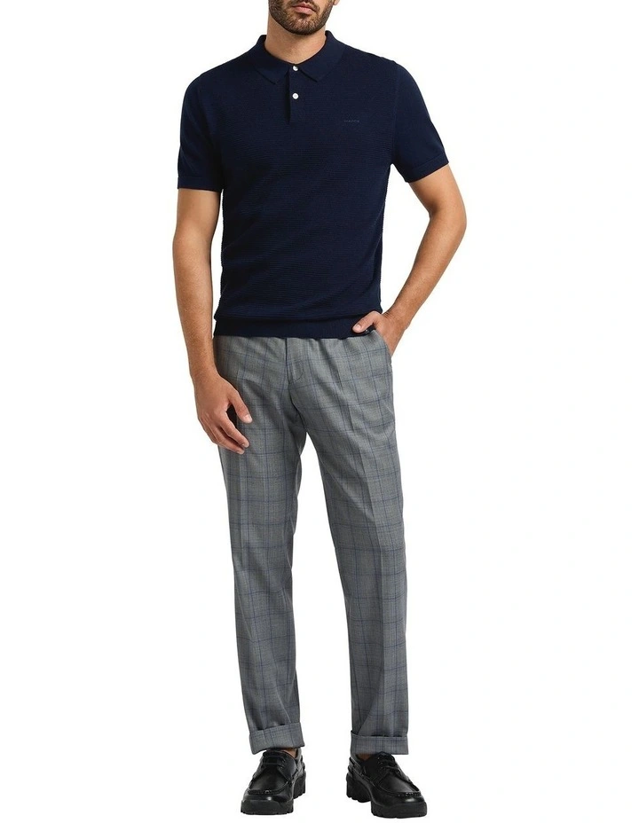 Willem Tailored Pant in Grey Check image 1