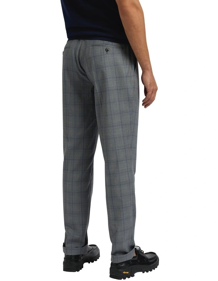 Willem Tailored Pant in Grey Check image 2