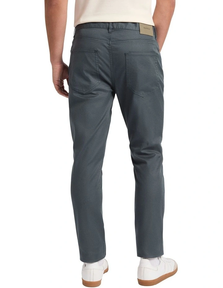 Owen Slim Fit Pant in Dark Slate image 2