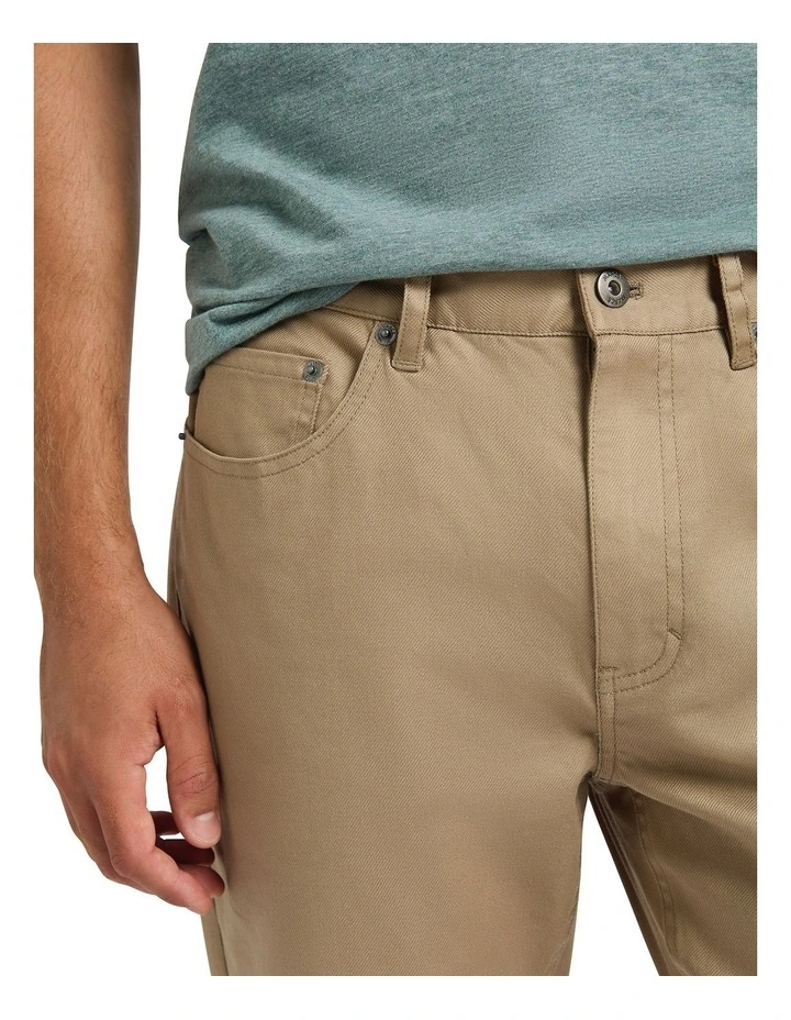 Owen Slim Fit Pant in Scrub Brown image 3