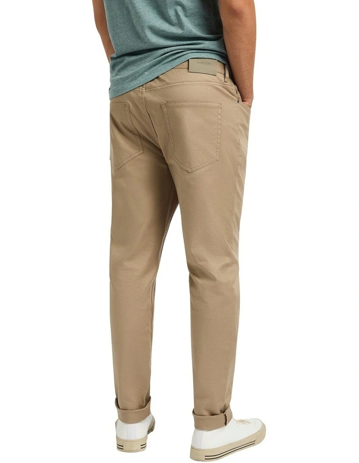 Owen Slim Fit Pant in Scrub Brown image 4
