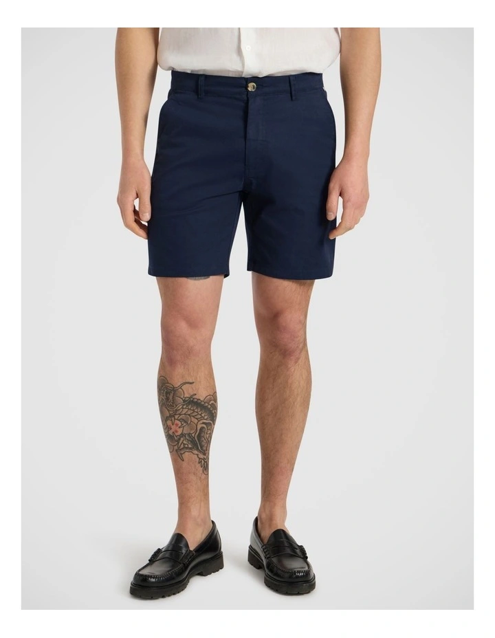 Brayden Chino Short in Ink image 1