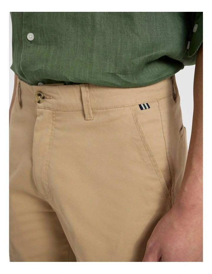 Brayden Chino Short in Biscuit image 3