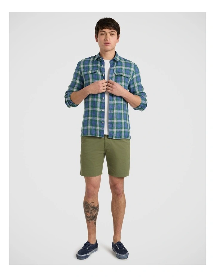 Brayden Chino Short in Khaki image 1