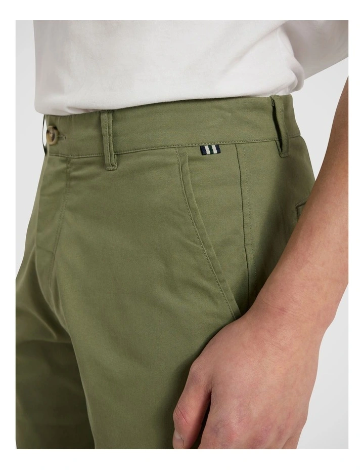 Brayden Chino Short in Khaki image 3