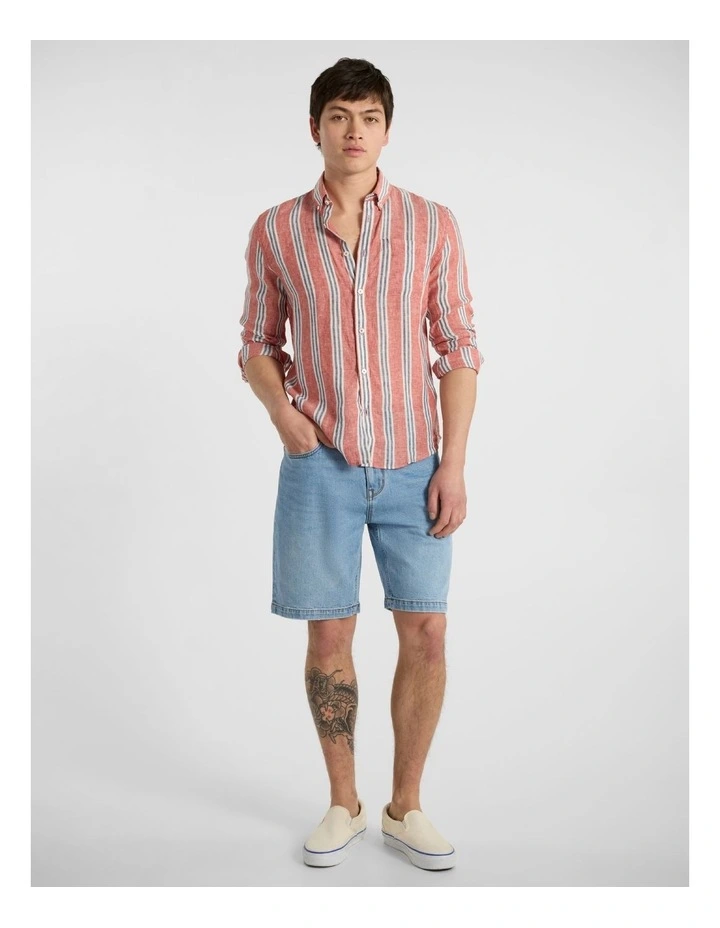 Hamilton Denim Short in Light Wash image 2