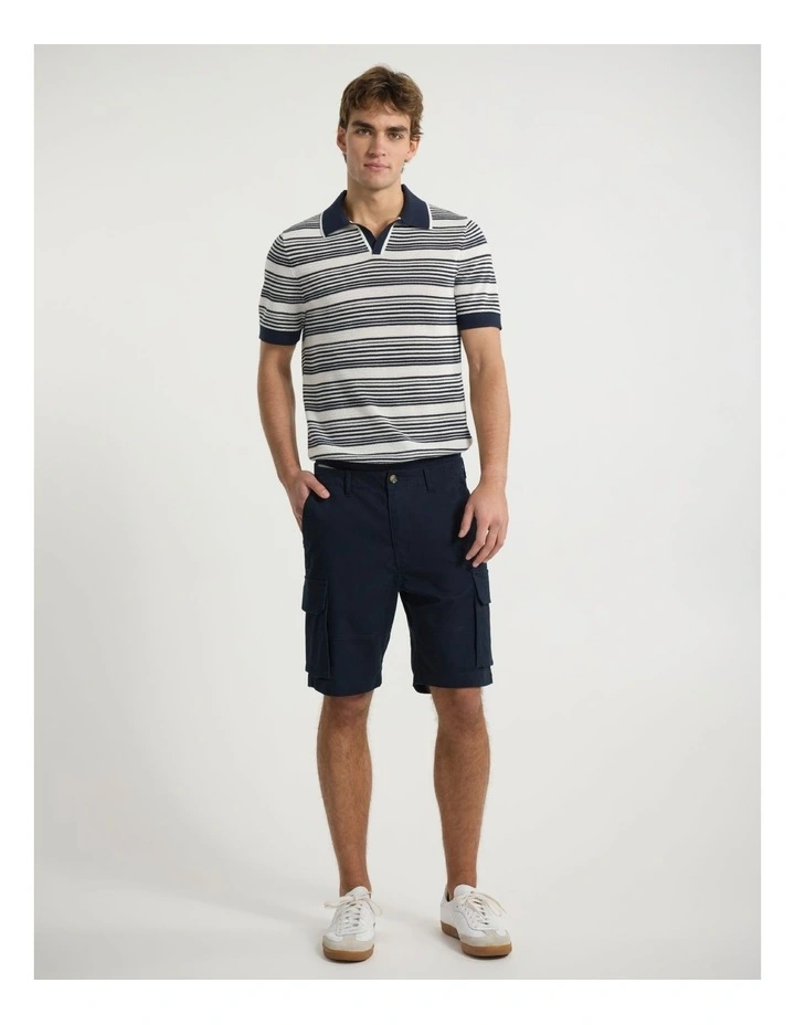 London Cargo Short in Navy image 1