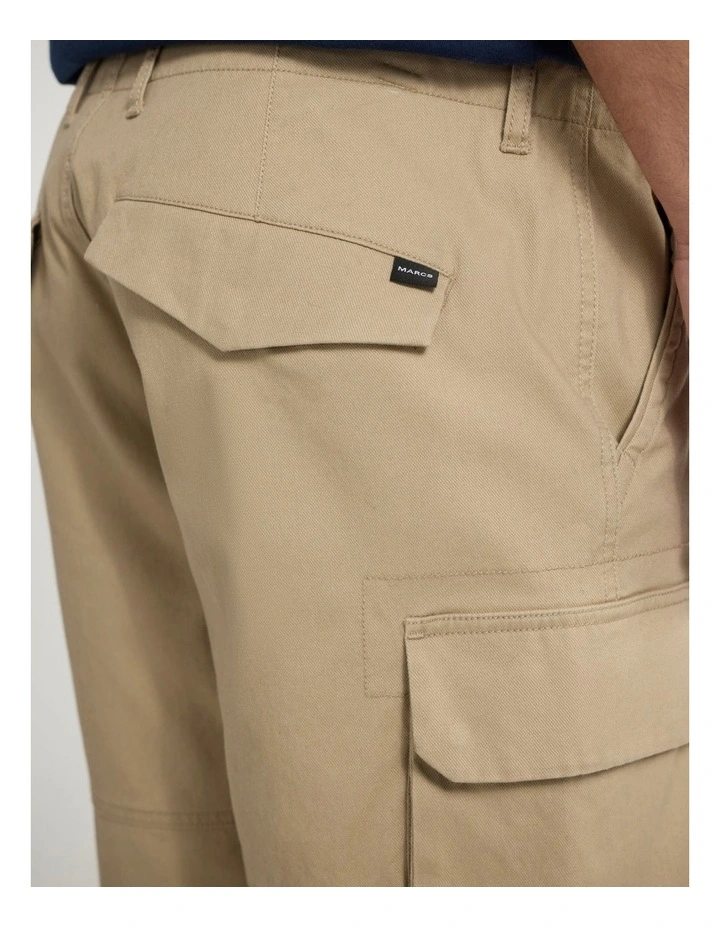 London Cargo Short in Latte image 4