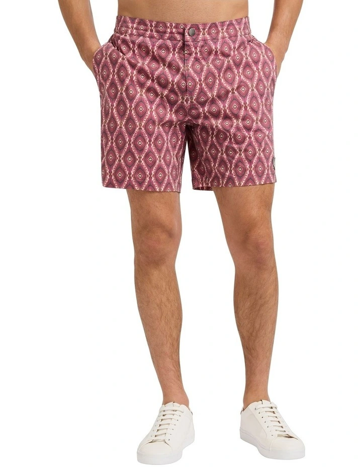 Summer Nights Swim Short in Copper Multi image 1