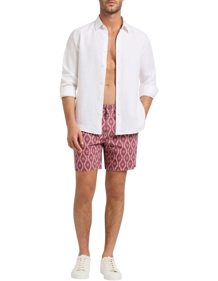 Summer Nights Swim Short in Copper Multi image 2