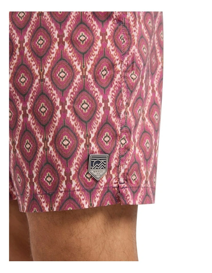 Summer Nights Swim Short in Copper Multi image 3