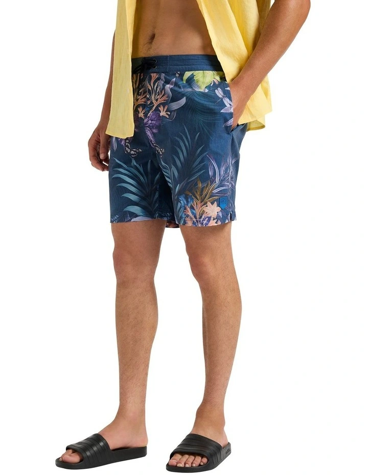 Kula Swim Short in Navy Multi image 2