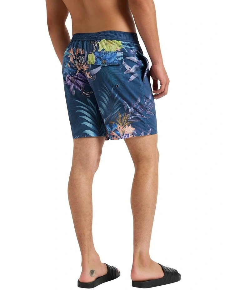 Kula Swim Short in Navy Multi image 4