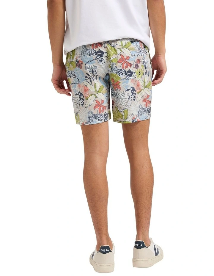 Leopard Lair Swim Short in Kenya Sand image 2