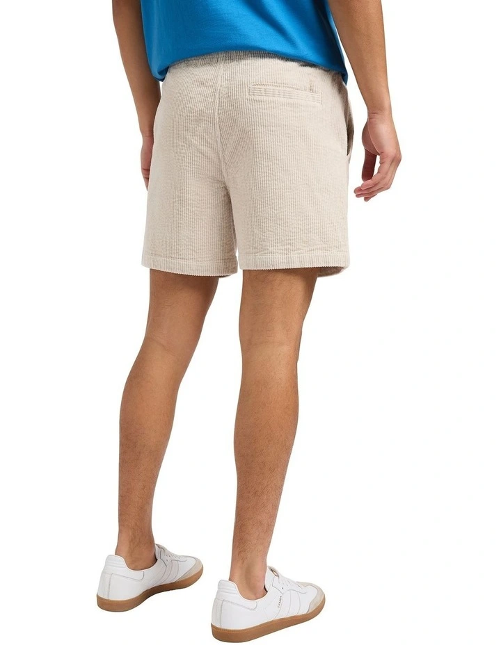 Charlie Corduroy Short in Bone image 2