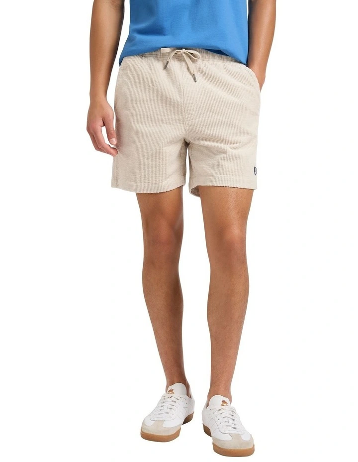 Charlie Corduroy Short in Bone image 3