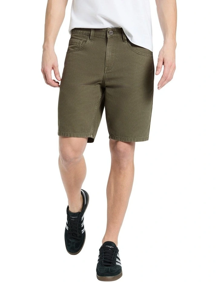 Tommy 5Pkt Canvas Short in Khaki image 1
