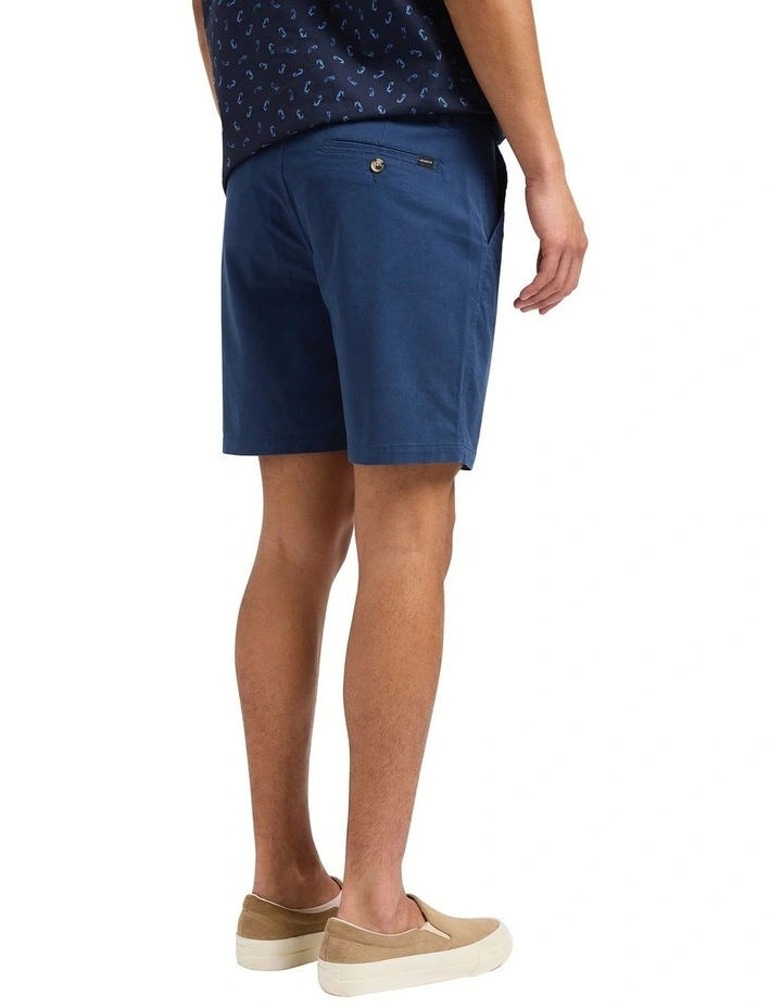 Brayden Chino Short in Blue Stone image 2