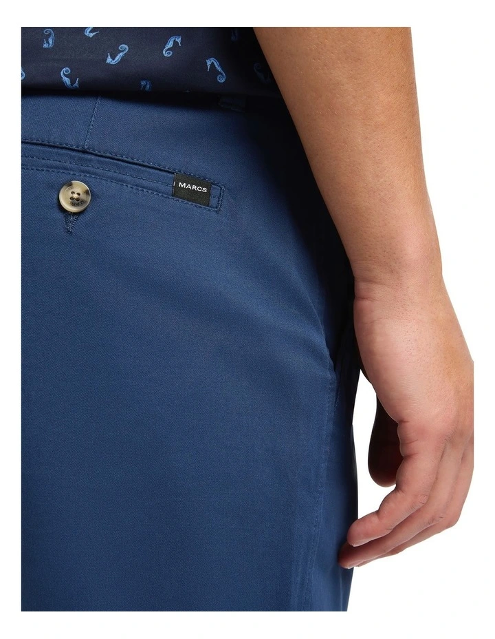 Brayden Chino Short in Blue Stone image 4