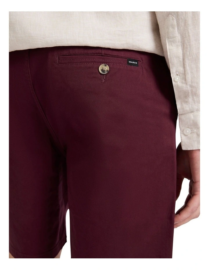 Brayden Chino Short in Fig image 4