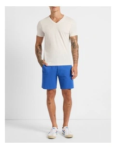 Brayden Chino Short in Cobalt Blue