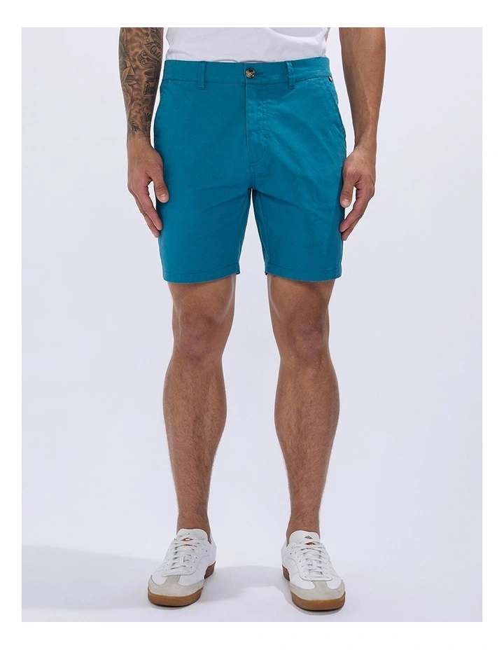 Brayden Chino Short in Dark Teal image 2