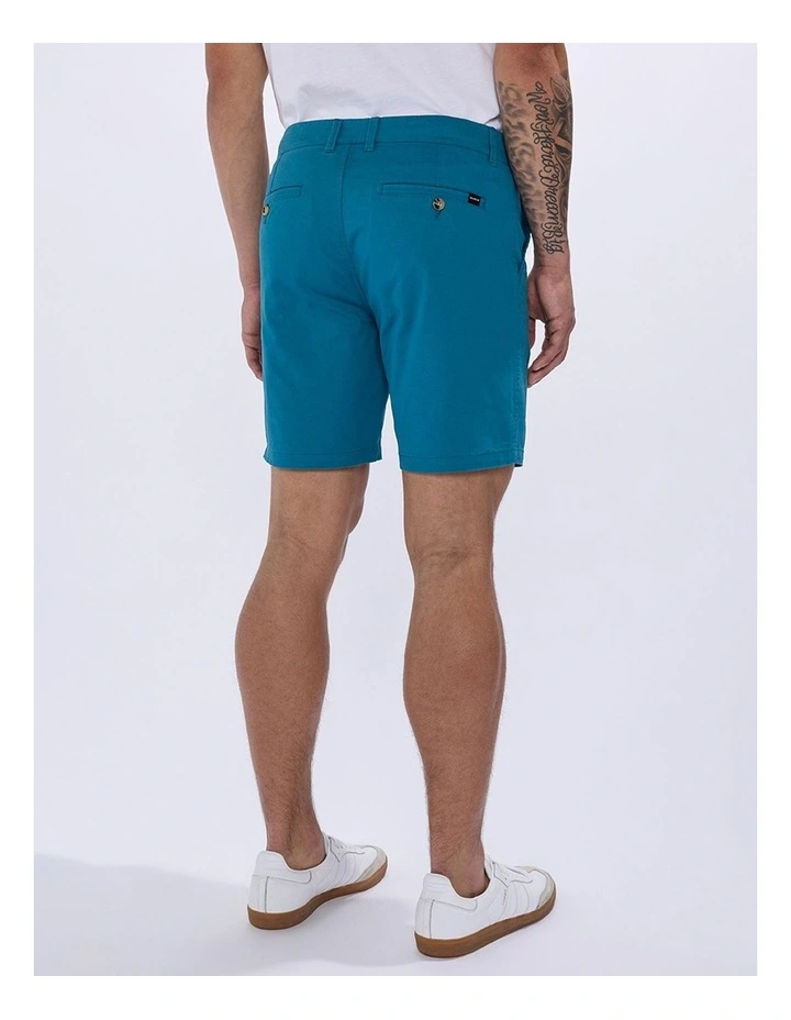 Brayden Chino Short in Dark Teal image 3