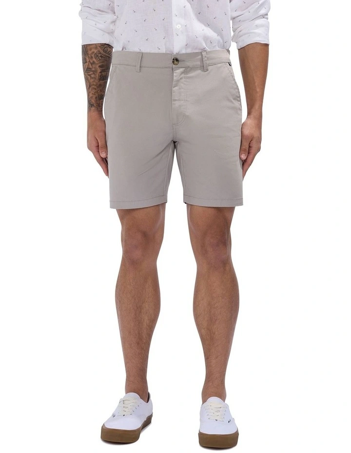 Brayden Chino Short in Grey image 2