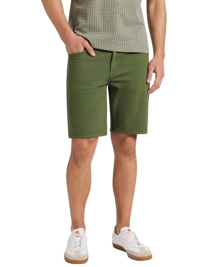 Jordan Garment Dyed Short in Olivine Green image 2