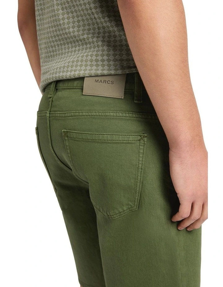 Jordan Garment Dyed Short in Olivine Green image 3