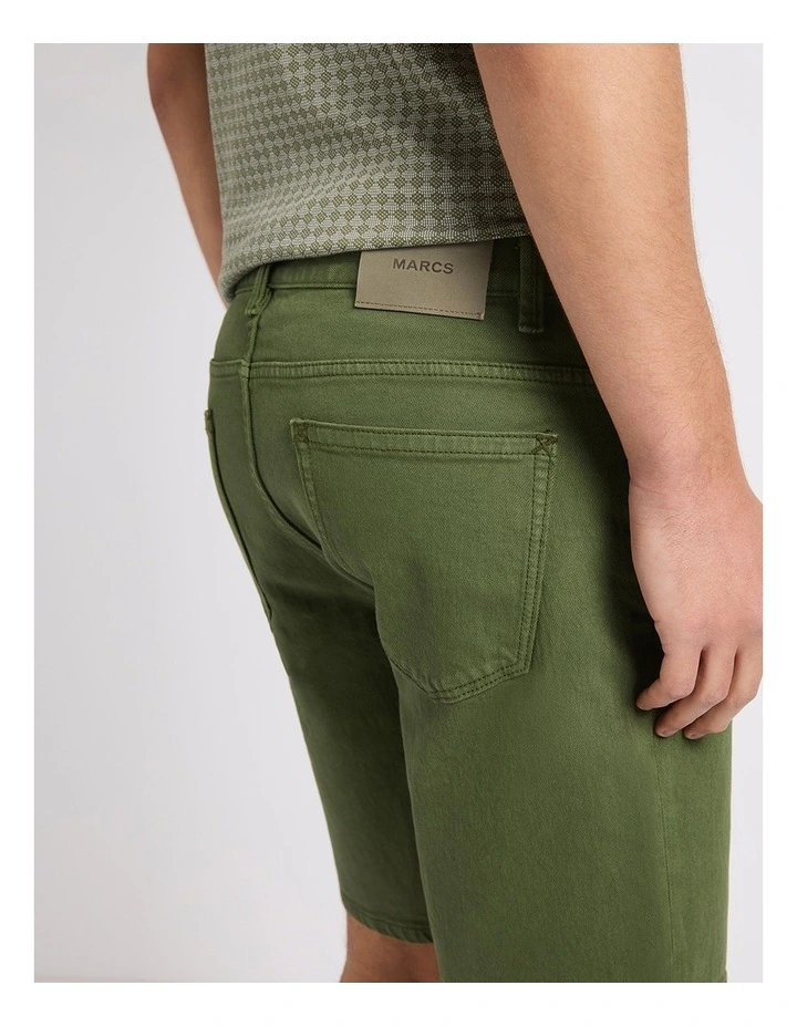 Jordan Garment Dyed Short in Olivine Green image 4