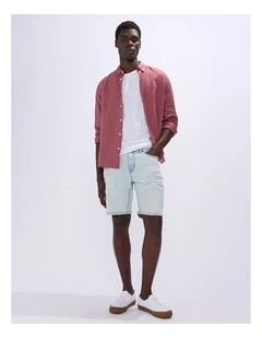 Hugo Denim Short in Ice Blue
