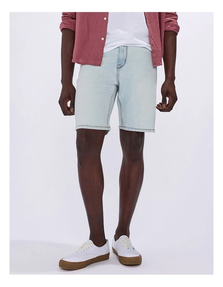 Hugo Denim Short in Ice Blue image 2