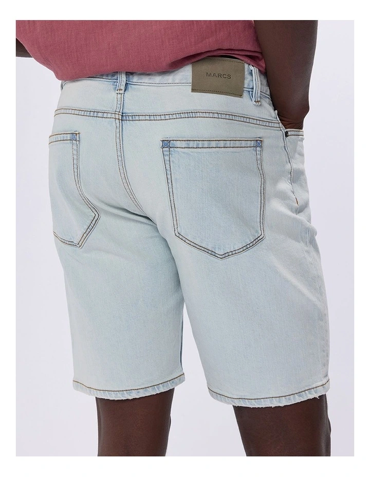 Hugo Denim Short in Ice Blue image 4
