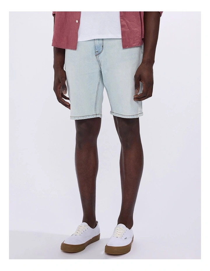 Hugo Denim Short in Ice Blue image 5