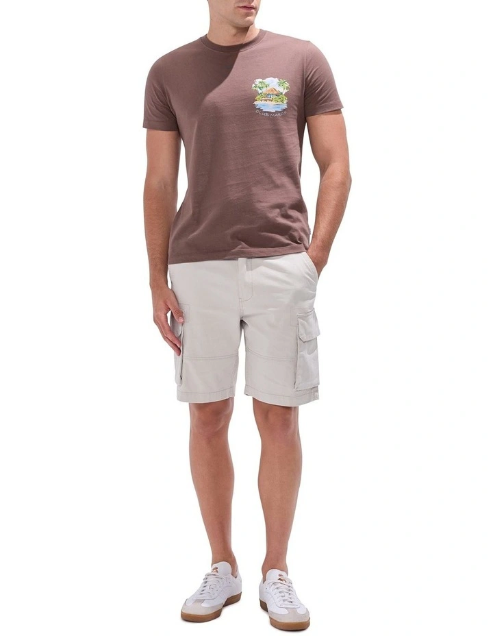 London Cargo Short in Sandstone image 1