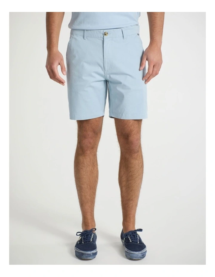 Brayden Chino Short in Suede Blue image 2