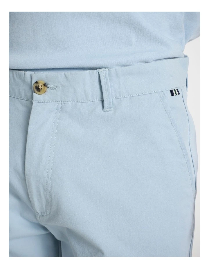 Brayden Chino Short in Suede Blue image 4