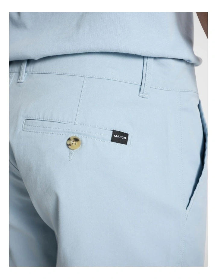 Brayden Chino Short in Suede Blue image 5