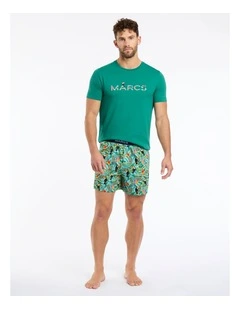 Tou-Can't Stop Pyjama Short Set in Rainforest Multi