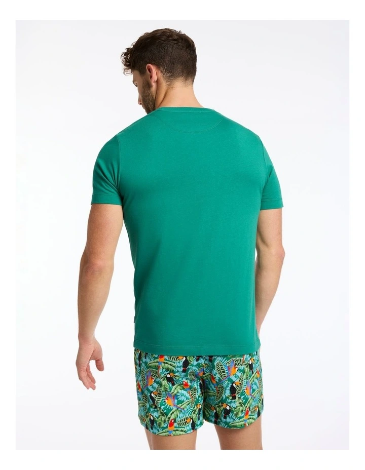 Tou-Can't Stop Pyjama Short Set in Rainforest Multi image 4