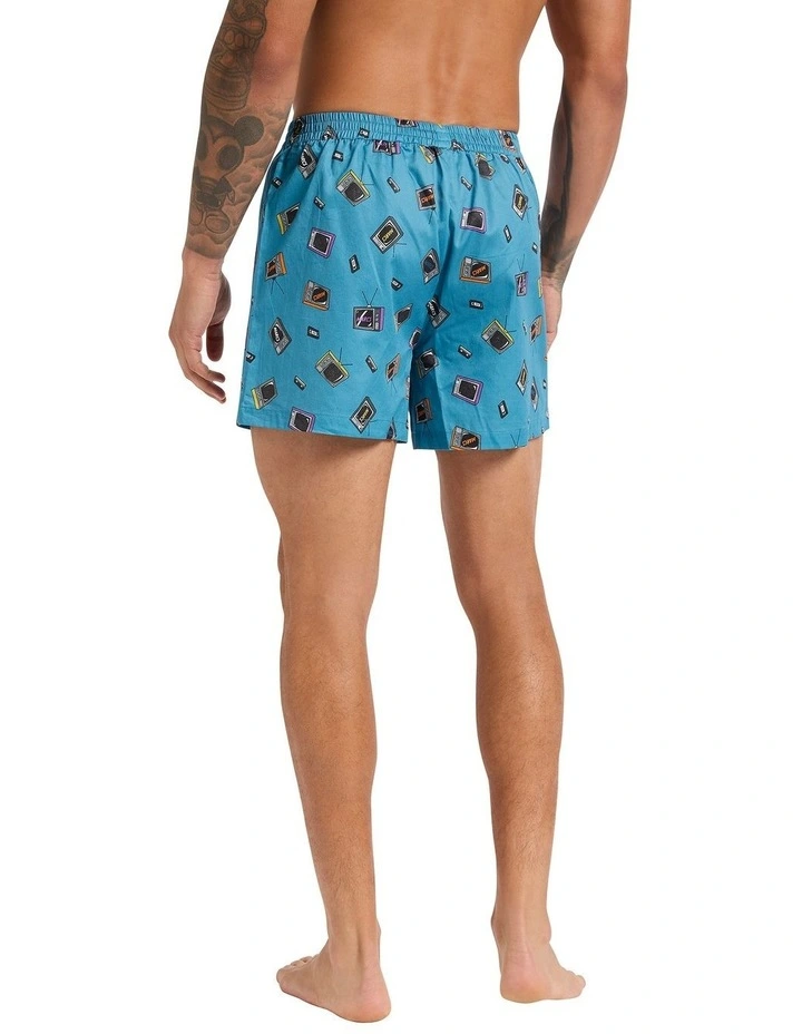 Under Control Boxer Short in Blue Multi image 3