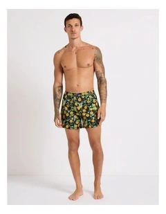 Peel Better Boxer Short in Orange Multi