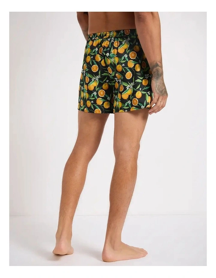 Peel Better Boxer Short in Orange Multi image 3