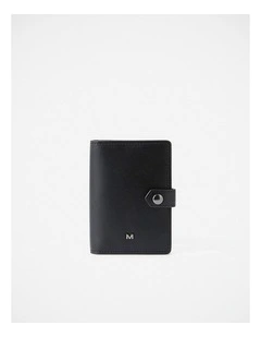 Ruben Leather Wallet in Black