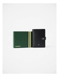 Ruben Leather Wallet in Black