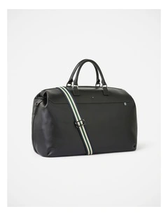 Bellamy Leather Holdall in Black