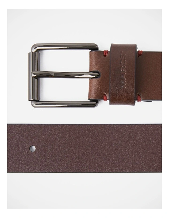 Branson Jeans Belt in Brown image 3