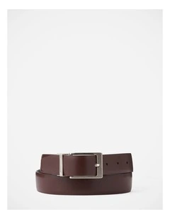 Brooklyn Reversible Belt in Black