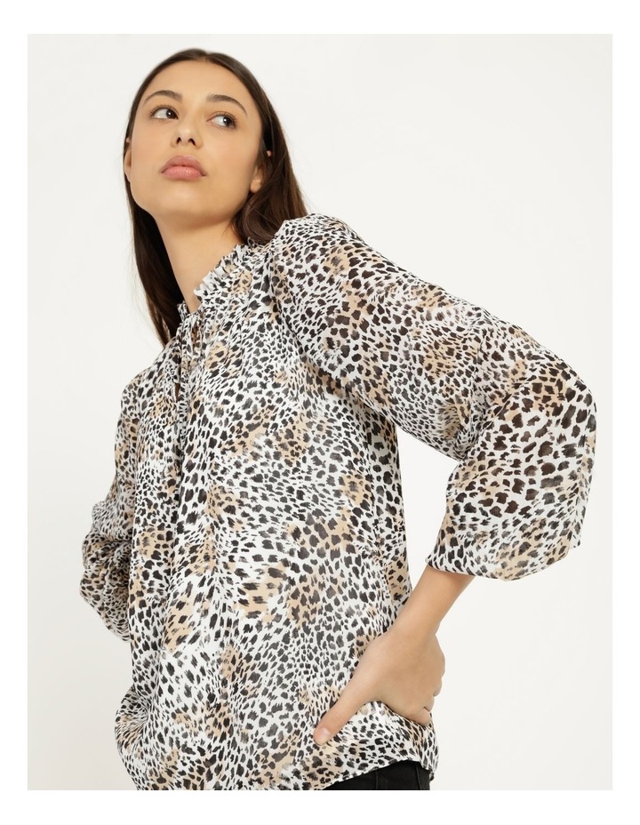 myer leopard print coat